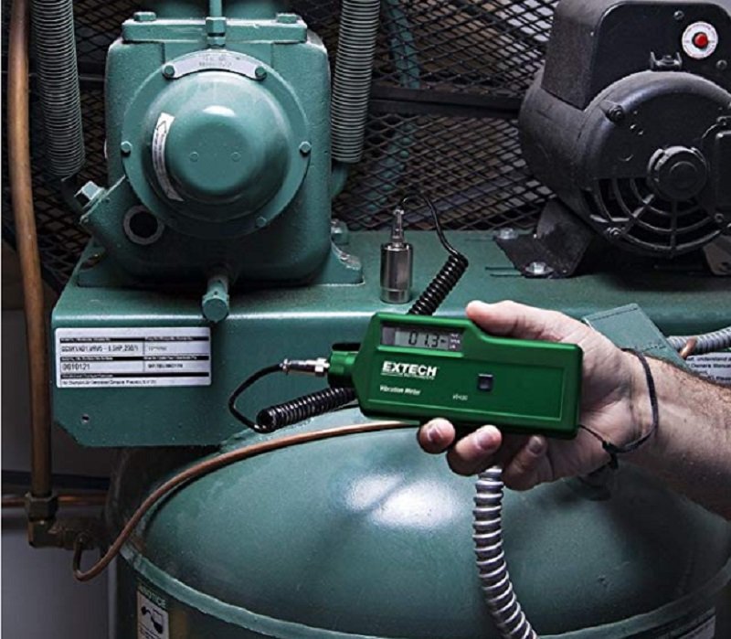 Các phép đo Vận tốc (RMS), Gia tốc (Đỉnh) và Độ dịch chuyển (Đỉnh đến đỉnh)
