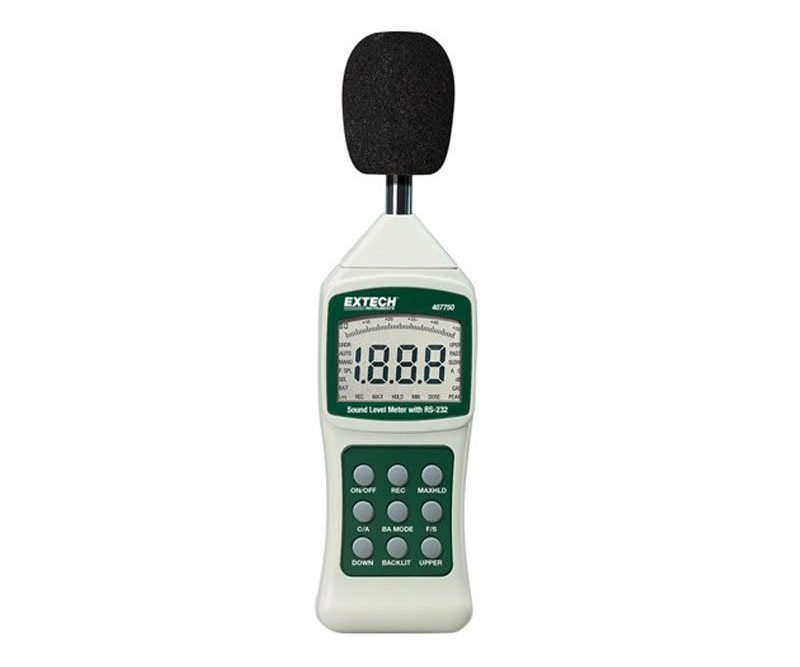 Máy đo độ ồn Extech 407750 Máy đo độ ồn Extech 407750