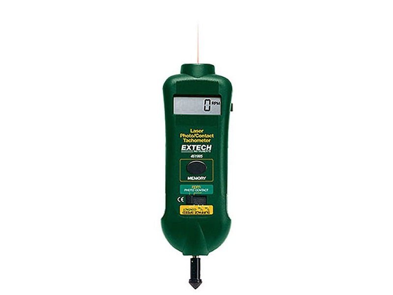 Máy đo tốc độ quay 2 chế độ Extech 461995 Máy đo tốc độ quay 2 chế độ Extech 461995