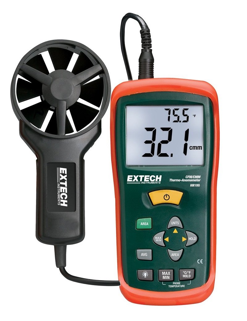 Máy đo tốc độ, lưu lượng gió Extech AN100 Máy đo tốc độ, lưu lượng gió Extech AN100