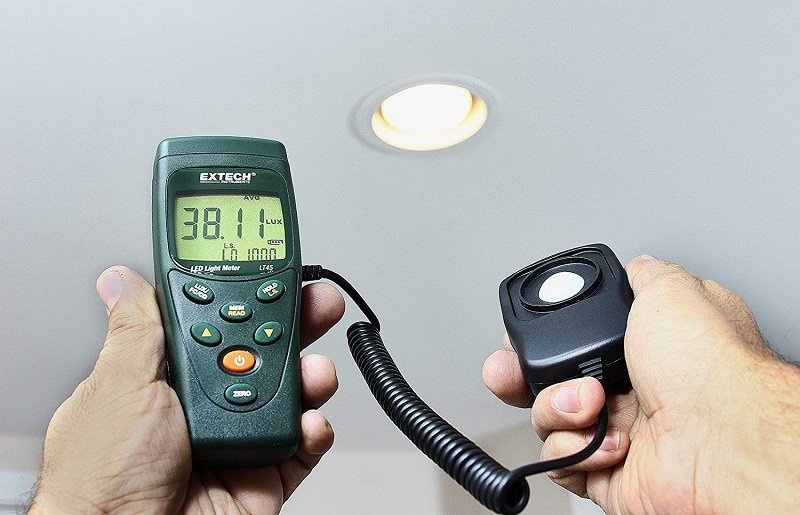 Máy đo ánh sáng đèn Led Extech LT45 Máy đo ánh sáng đèn Led Extech LT45