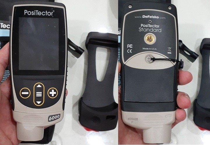 Máy đo độ dày PosiTector 6000 F1 đi kèm với đầu dò linh hoạt Máy đo độ dày PosiTector 6000 F1 đi kèm với đầu dò linh hoạt