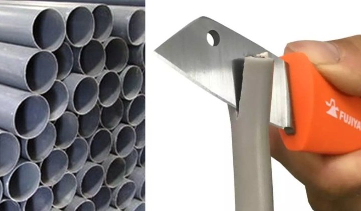 Dao cắt ống nhựa Fujiya FK01-180 Dao cắt ống nhựa Fujiya FK01-180