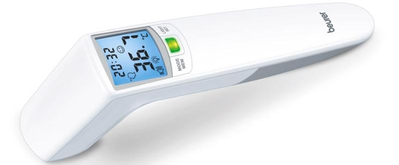 Nhiệt kế đo trán cho kết quả chính xác Nhiệt kế đo trán cho kết quả chính xác