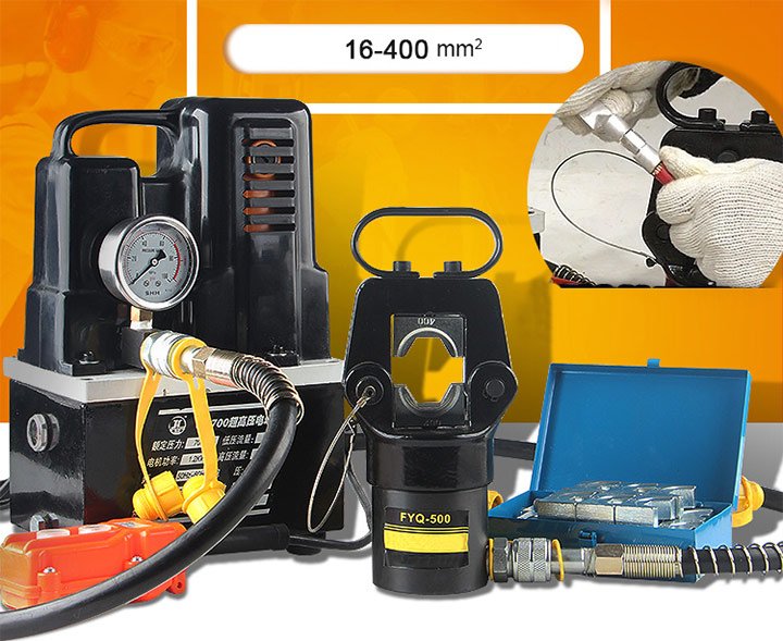 Hình ảnh đầu ép cos thủy lực FYQ-400 Hình ảnh đầu ép cos thủy lực FYQ-400