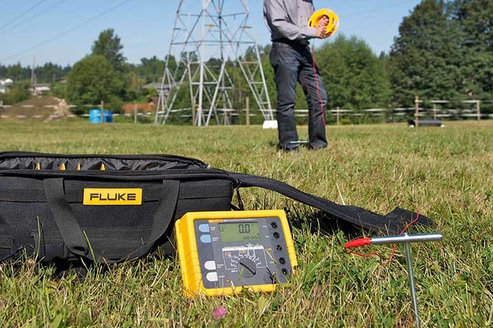 Máy đo điện trở đất Fluke 1623 Máy đo điện trở đất Fluke 1623