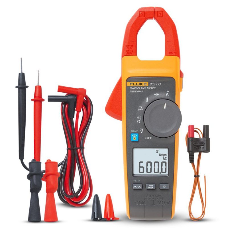 Ampe kìm Fluke 902 tích hợp bộ lọc chậm, tránh gây tiếng ồn Ampe kìm Fluke 902 tích hợp bộ lọc chậm, tránh gây tiếng ồn