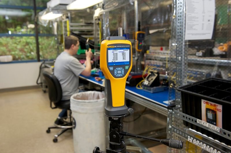 Máy đếm hạt bụi Fluke 985 Máy đếm hạt bụi Fluke 985