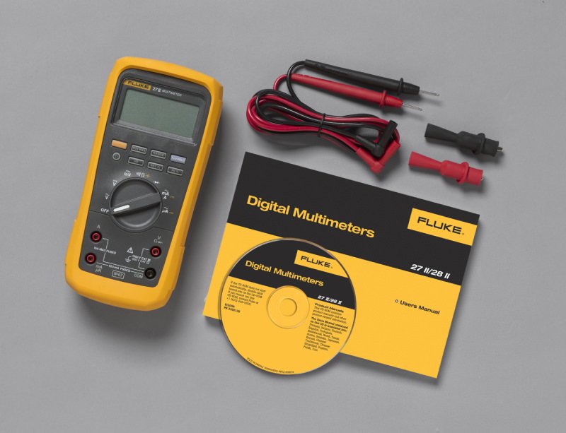Đồng hồ vạn năng Fluke 27 II là một trong những thiết bị đo kiểm tra điện cao cấp Đồng hồ vạn năng Fluke 27 II là một trong những thiết bị đo kiểm tra điện cao cấp