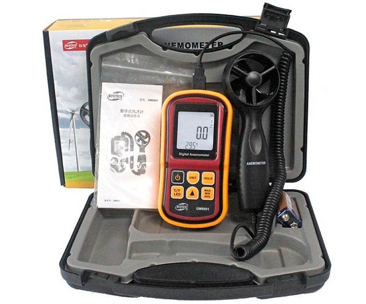 Máy đo tốc độ gió GM-8901 Máy đo tốc độ gió GM-8901