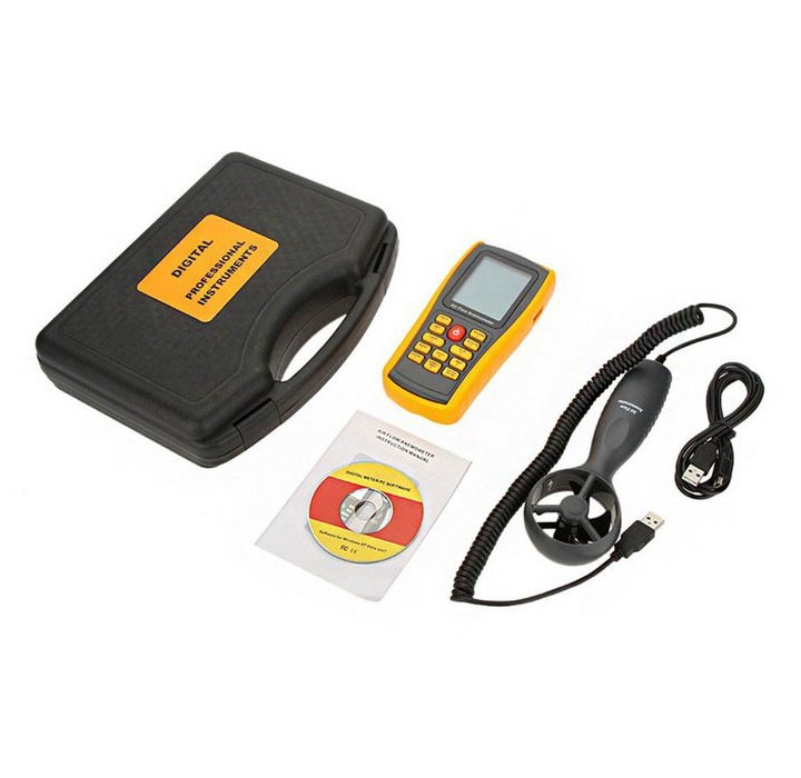 Máy đo lưu lượng và tốc độ gió GM8902