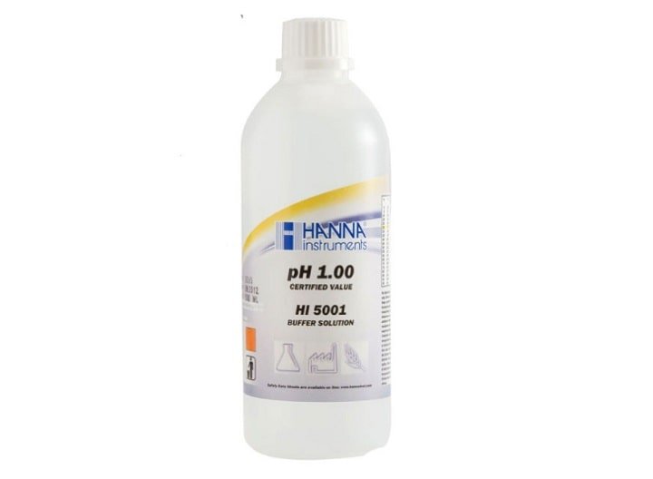HI5001 là một dung dịch hiệu chuẩn NIST pH 1.00