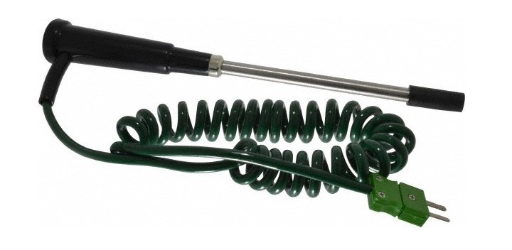 Đầu dò đo bề mặt tròn cổng K có tay cầm, cáp 1m HI766B2