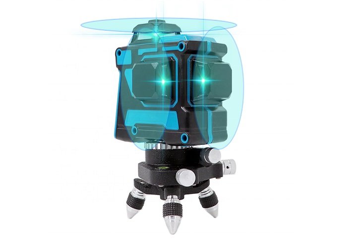 Máy cân bằng laser HG-3D cho kết quả chính xác cao.
