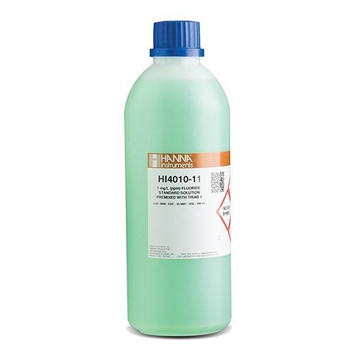 Dung dịch hiệu chuẩn floride 1ppm Có TISAB II 500 ml HI4010-11