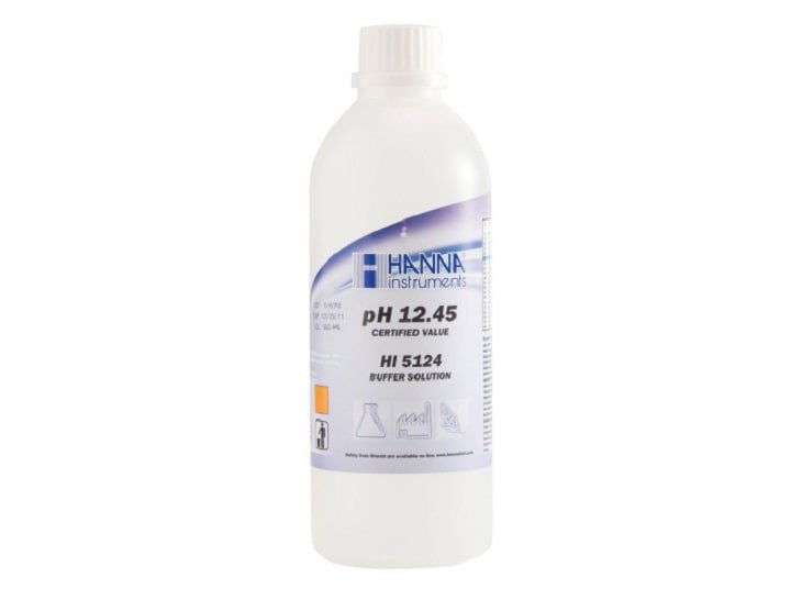 HI5124 là một dung dịch hiệu chuẩn NIST pH 12.45