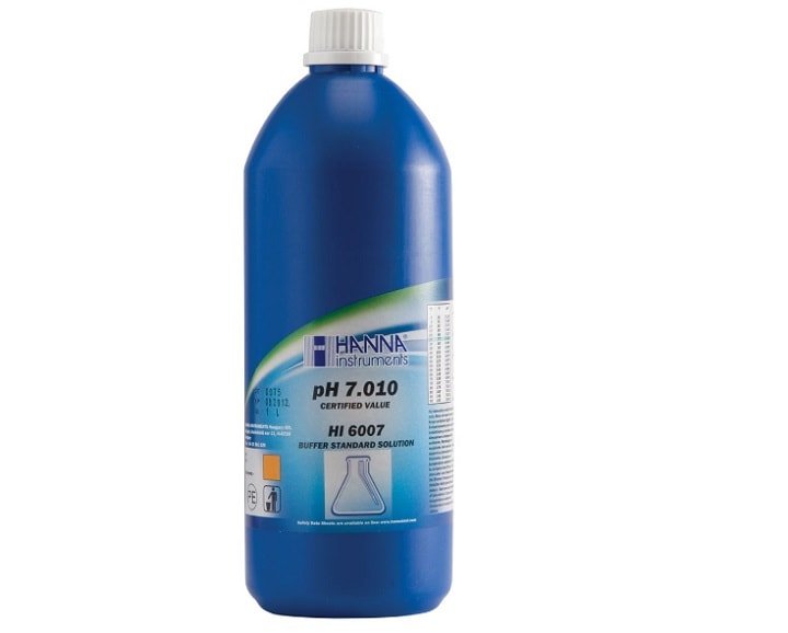 HI6007-01 là một dung dịch hiệu chuẩn NIST pH 7.010 chất lượng cao