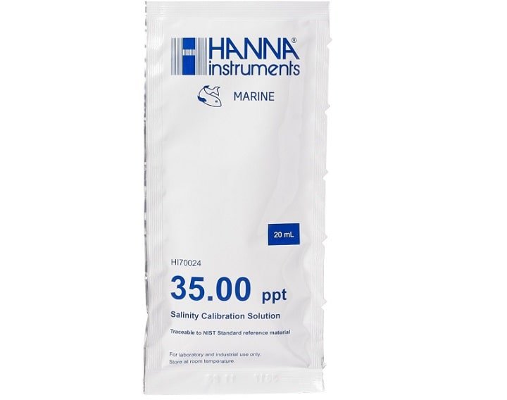 Hanna HI70024P là gói hiệu chỉnh độ mặn