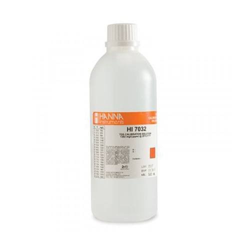 Dung dịch hiệu chuẩn TDS 1382 mgL ppm chai 500ml HI7032L