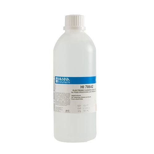 Dung dịch rửa điện cực trong sản phẩm pho mát 500 ml HI70642L