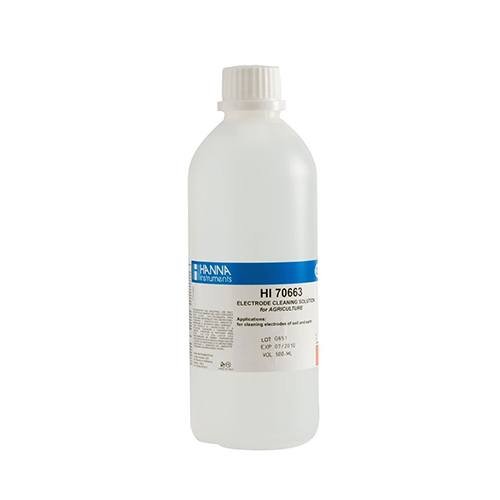 Dung dịch rửa điện cực trong đất trồng 500 ml HI70663L
