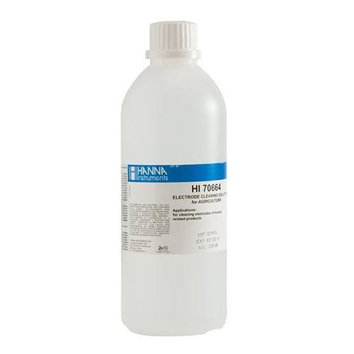 Dung dịch rửa điện cực trong đất mùn 500 ml HI70664L