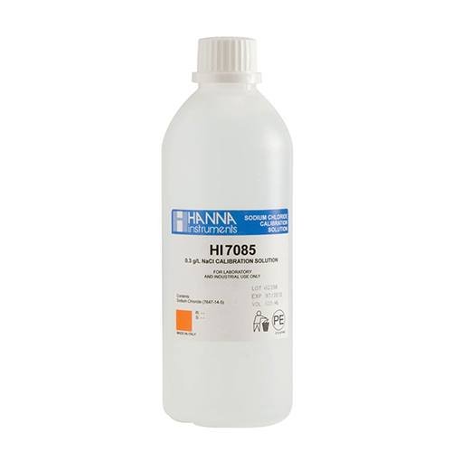 Dung dịch hiệu chuẩn NaCl 03 gL 500 ml HI7085L