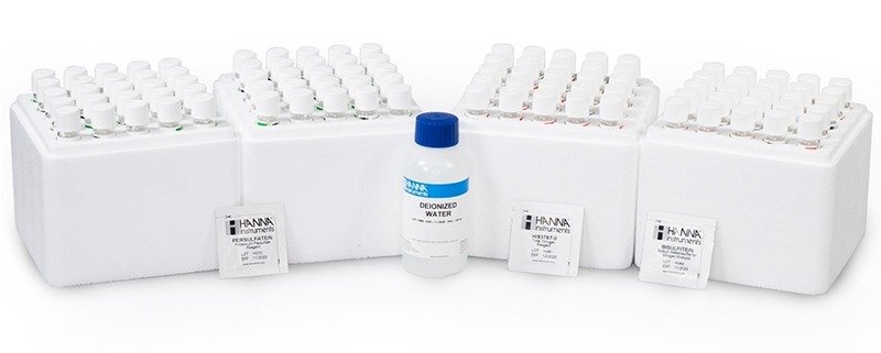 Thuốc thử Nito tổng thang thấp (0.0 - 25.0 mg/L), 50 lần HI93767A-50 Thuốc thử Nito tổng thang thấp (0.0 - 25.0 mg/L), 50 lần HI93767A-50