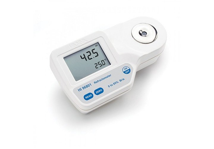 Khúc xạ kế đo độ ngọt Hanna HI96801 Khúc xạ kế đo độ ngọt Hanna HI96801
