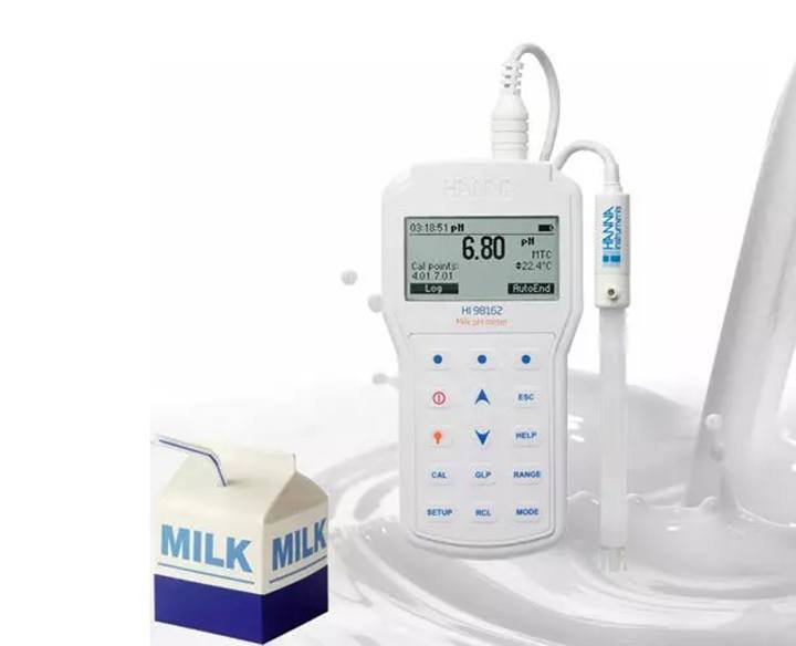 Máy đo pH/Nhiệt độ Hanna HI98162 Máy đo pH/Nhiệt độ Hanna HI98162