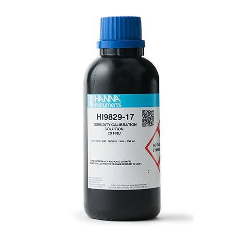 Dung Dịch hiệu chuẩn độ đục 20 FNU 230ml HI9829-17