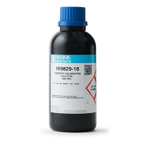 Dung dịch hiệu chuẩn độ đục 200 FNU 230ml HI9829-18