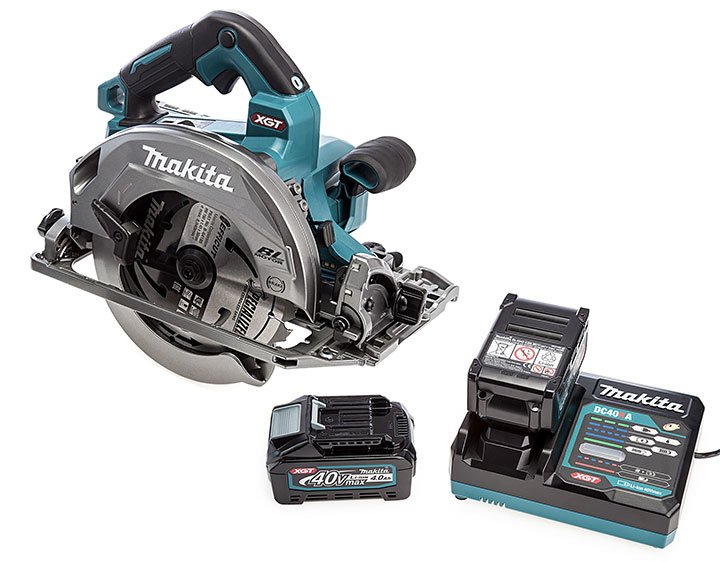 Trọn bộ máy cưa đĩa dùng pin Makita HS004GM201