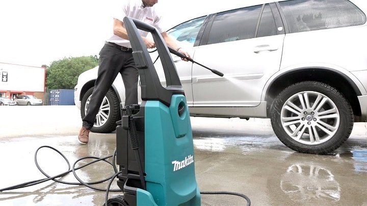Máy xịt rửa áp lực cao Makita HW1200 Máy rửa xe Makita HW1200 xịt rửa mạnh mẽ