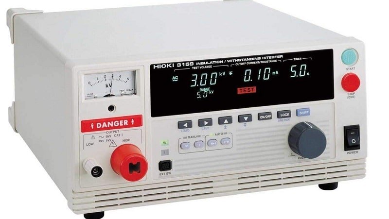 Hioki 3159-02 là máy kiểm tra an toàn điện có thể kiểm tra cách điện liên tục 500/1000 V Hioki 3159-02 là máy kiểm tra an toàn điện có thể kiểm tra cách điện liên tục 500/1000 V