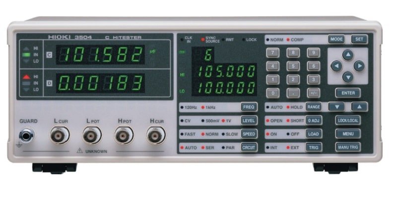 Máy đo LCR Hioki 3504-50 có phạm vi từ 1mHz đến 3GHz Máy đo LCR Hioki 3504-50 có phạm vi từ 1mHz đến 3GHz