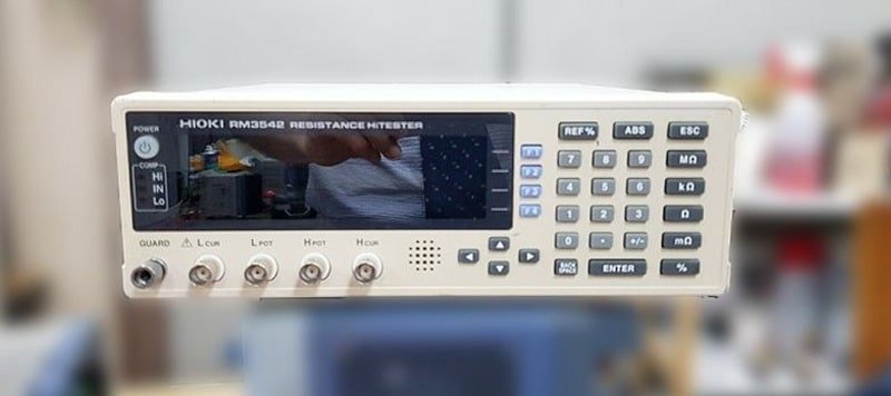 Đồng hồ đo kiểm tra trở kháng Hioki RM3542-50 là thiết bị đo điện trở tốc độ cao lý tưởng cho các dòng tự động; Đồng hồ đo kiểm tra trở kháng Hioki RM3542-50 là thiết bị đo điện trở tốc độ cao lý tưởng cho các dòng tự động;