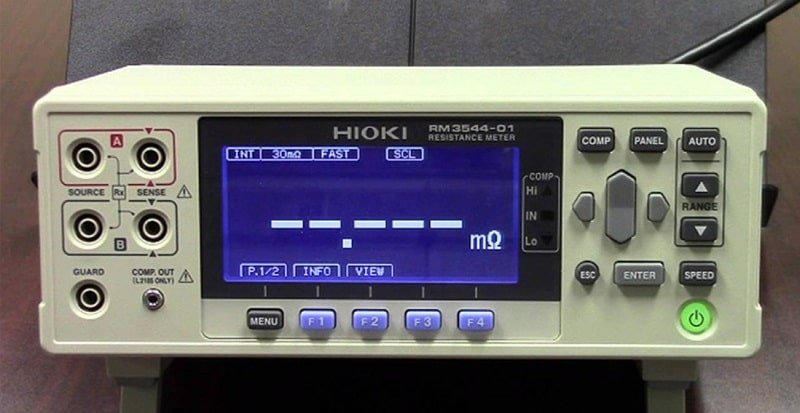 Hioki RM3544 là máy đo trở kháng hiện đại, đa năng