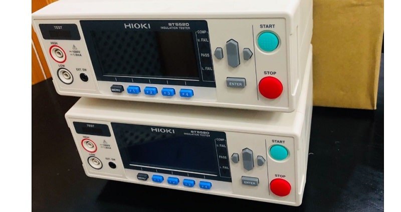 Hioki ST5520 là dụng cụ đo an toàn điện có khả năng đánh giá nhanh Hioki ST5520 là dụng cụ đo an toàn điện có khả năng đánh giá nhanh
