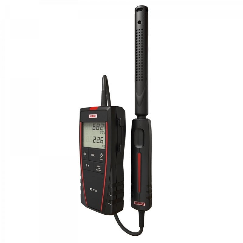 Máy đo khí CO2 và nhiệt độ môi trường Kimo AQ110