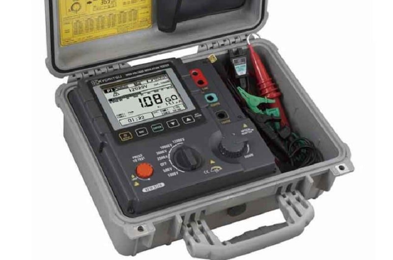 Đồng hồ đo điện trở cách điện Kyoritsu 3128 là dòng thiết bị đo điện trở dòng cao áp lên tới 12KV.