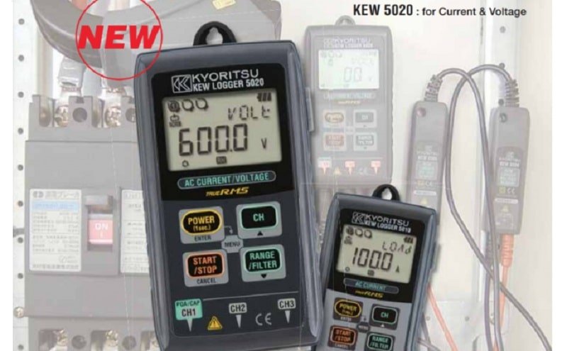 Kyoritsu 5020 là một bộ ghi dữ liệu có khả năng đo dòng điện rò rỉ và dòng điện tải Kyoritsu 5020 là một bộ ghi dữ liệu có khả năng đo dòng điện rò rỉ và dòng điện tải
