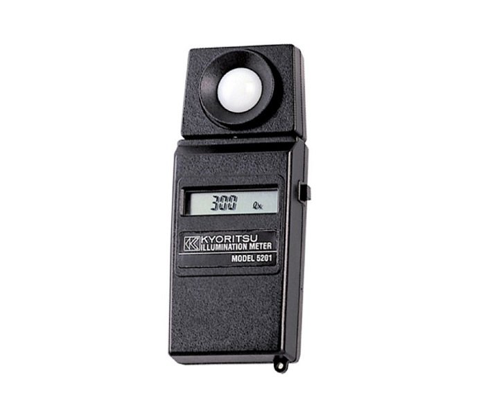 Máy đo ánh sáng Kyoritsu 5201 hiển thị kết quả đo dạng số tiện lợi