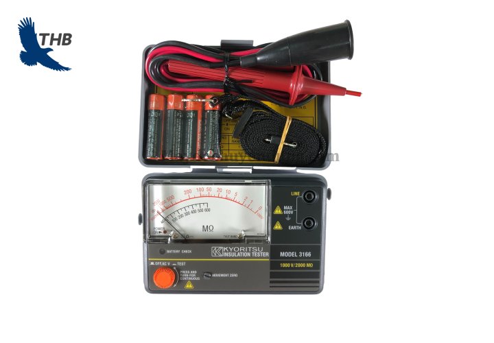 Bộ phụ kiện đồng hồ đo điện trở cách điện Kyoritsu 3166