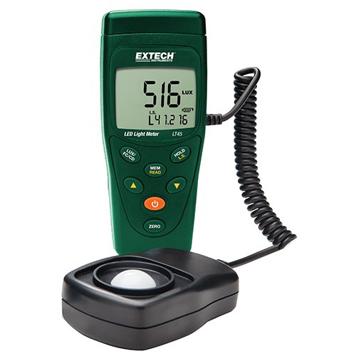 Máy đo ánh sáng đèn Led Extech LT45