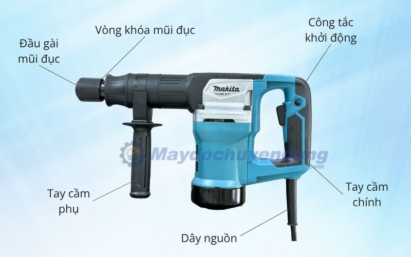 Khả năng làm việc của máy đục bê tông Makita M8600B