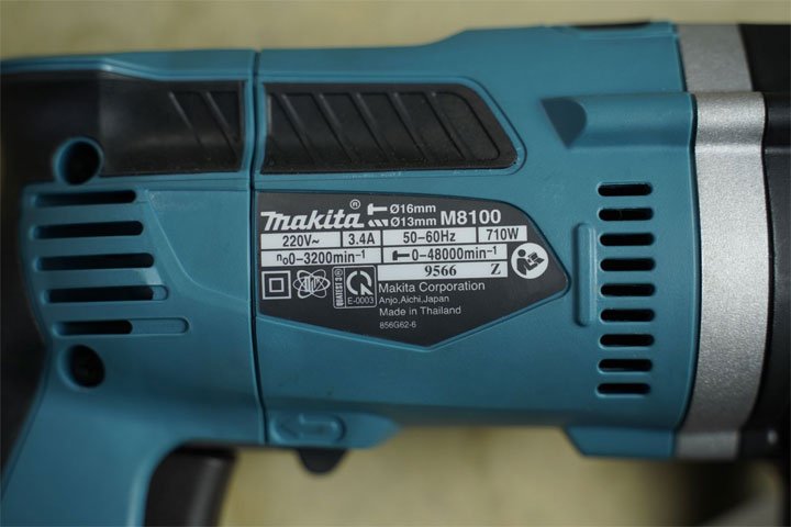Thông số kỹ thuật máy khoan Makita M8100B