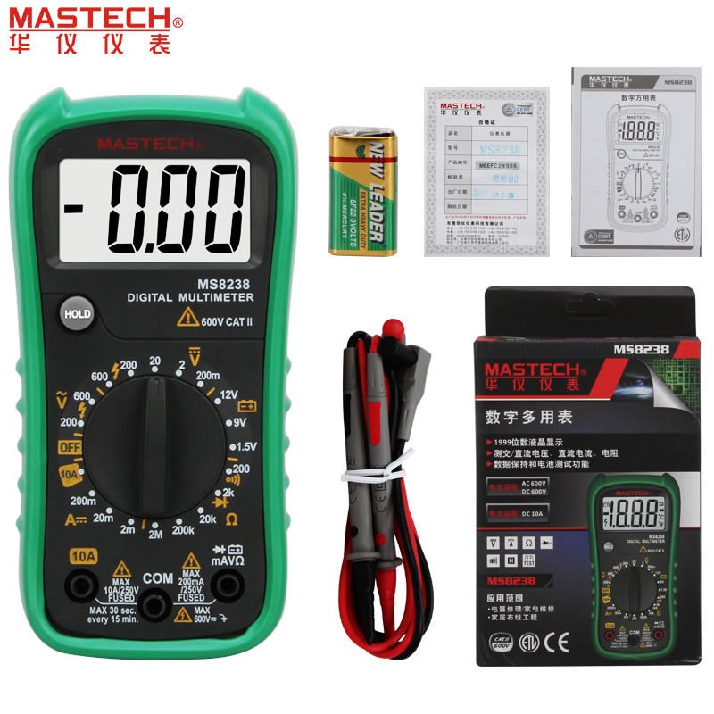 Đồng hồ vạn năng Mastech MAS838 được kết nối với thiết bị di động giúp tiện lợi theo dõi thông số hiển thị