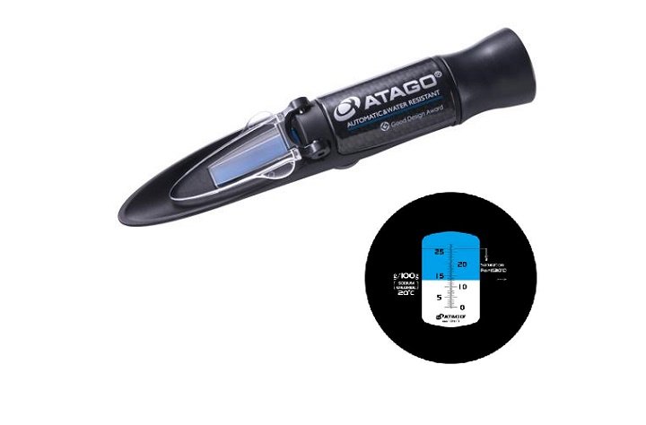 Khúc xạ kế đo độ mặn Atago Master-S28a (alpha) Khúc xạ kế đo độ mặn Atago Master-S28a (alpha)