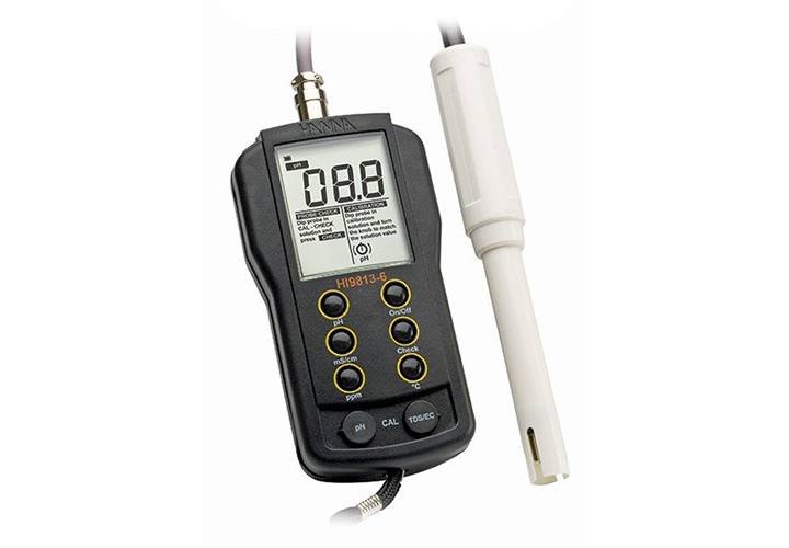 Máy đo pH/EC/TDS/Nhiệt độ HI9813-6